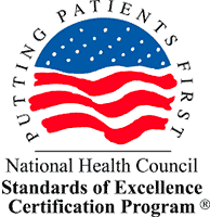 national health council standard of excellence certification program